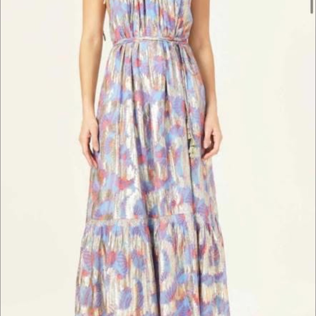Chic Multicolor Maxi Dress